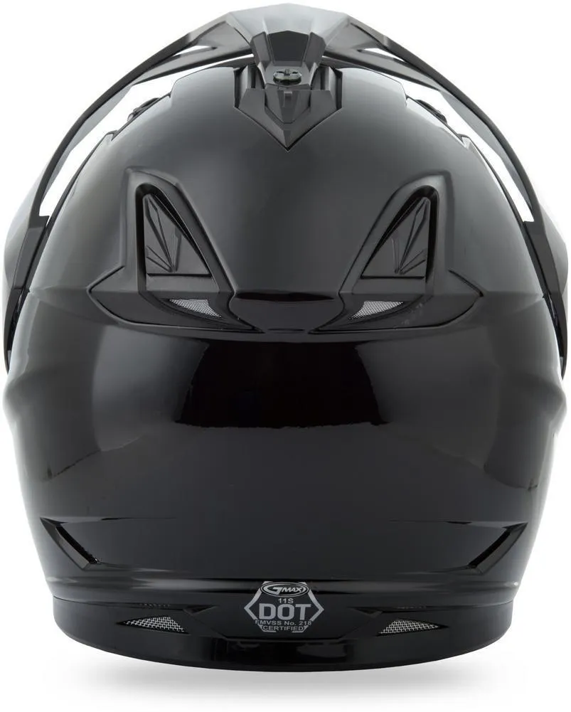GMax GM11D Black Dual Sport Helmet