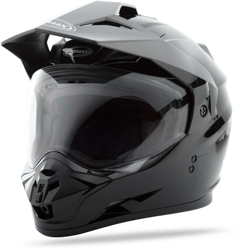 GMax GM11D Black Dual Sport Helmet