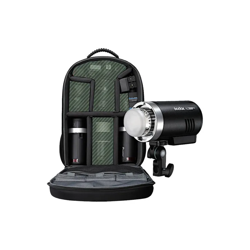 Godox AD300PRO 2-Light Kit 300W Camera Flash Head LED Light with Backpack & Octa Softbox for Photography, Outdoor and Indoor Studio Shoot