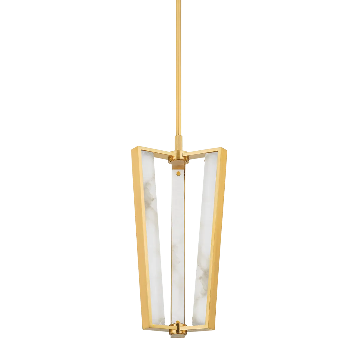 Hudson Valley Lighting Edgemere Pendant-Aged Brass