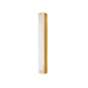 Hudson Valley Lighting Edgemere Wall Sconce-Aged Brass