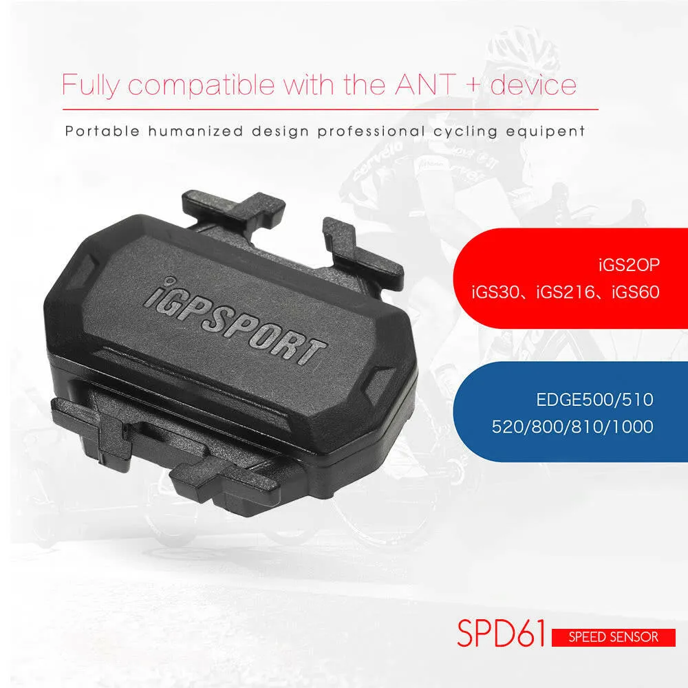 IGPSPORT SPD61 ANT  BT Speed Sensor Bicycle Computer Stopwatch Bike Accessories