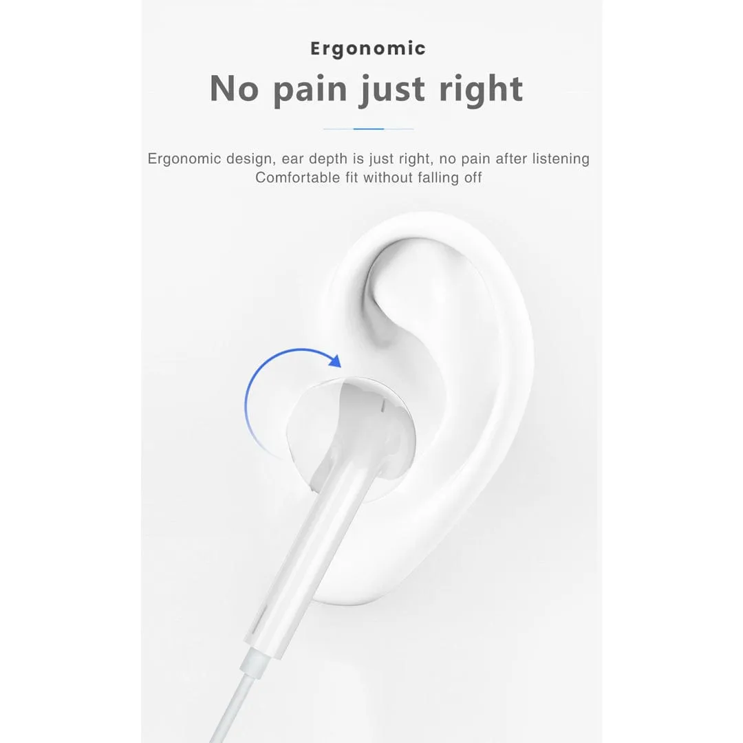 IQ TOUCH Wired Earbuds Headphones with 3.5mm Connector - SOLO-S3 