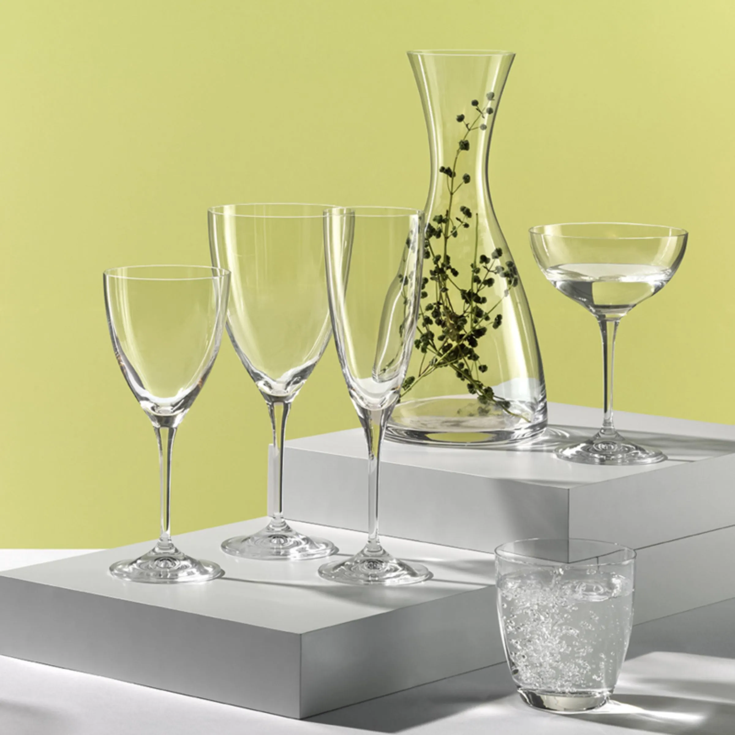Kate soft Set of 6 drink glasses 350 m