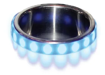 LED Cup Holder Accent Bezel