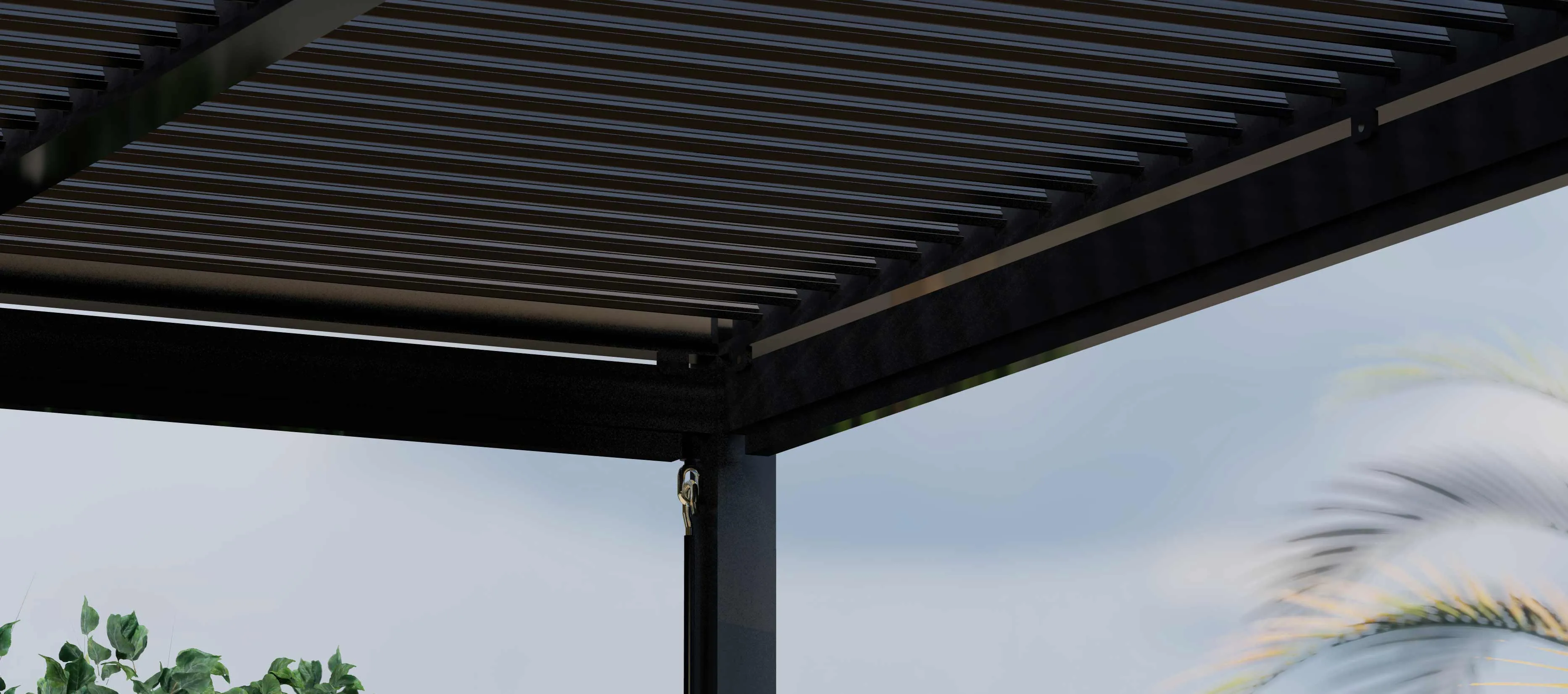 Maze Como 4m x 4m Pergola With 4 Drop Sides And LED Lighting