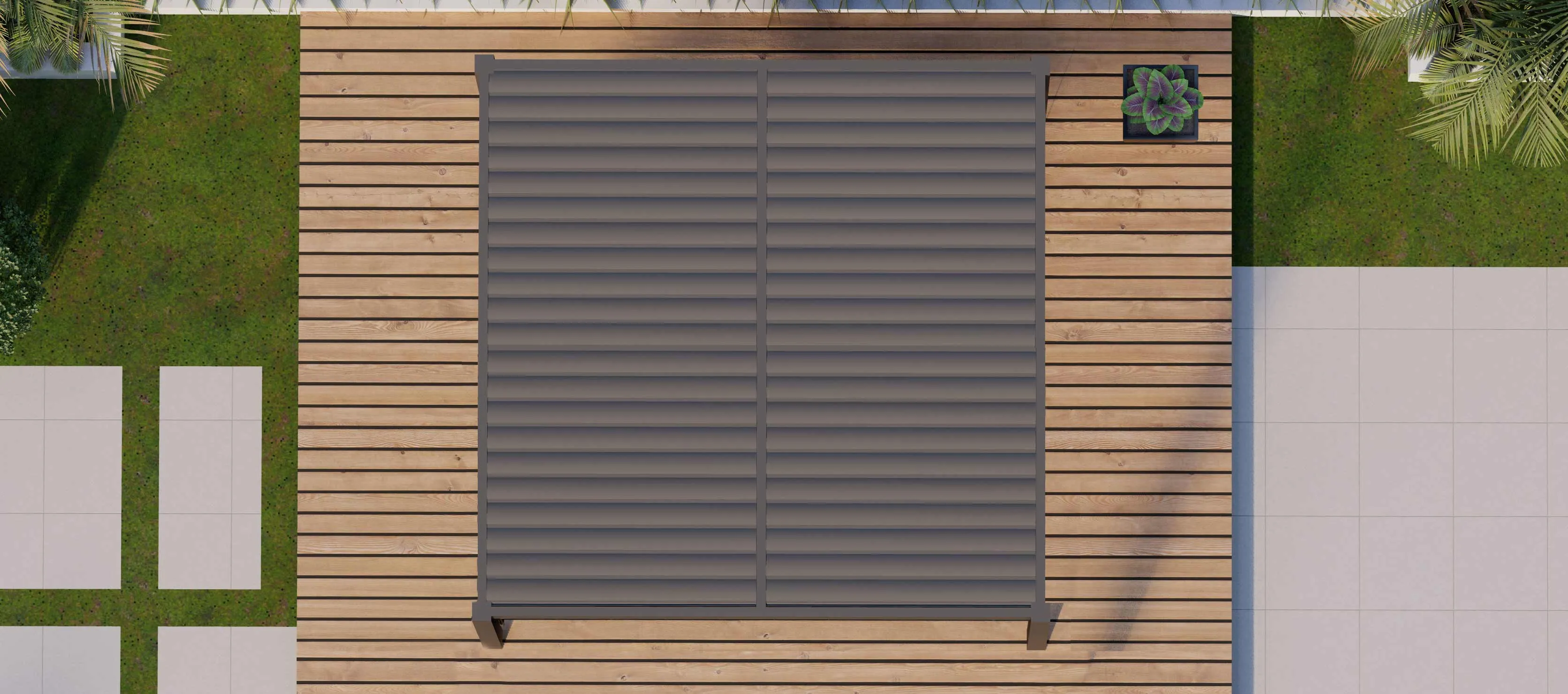 Maze Como 4m x 4m Pergola With 4 Drop Sides And LED Lighting