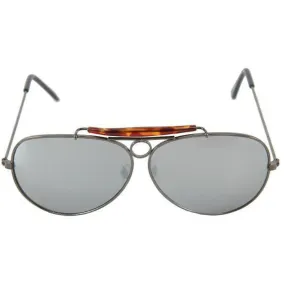 Mirrored Aviator Sunglasses