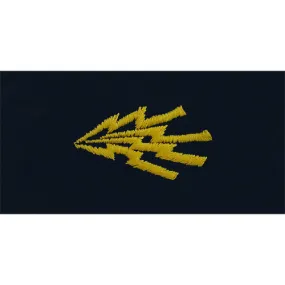 Navy Embroidered Collar Device: Naval Communications - coverall