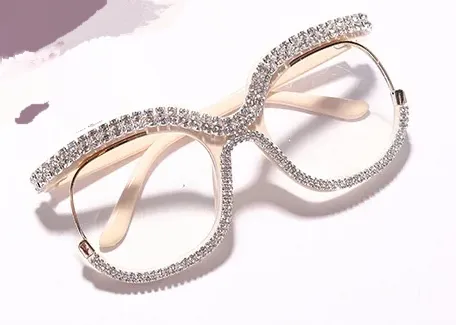 Never Crossed Out Clear Glasses