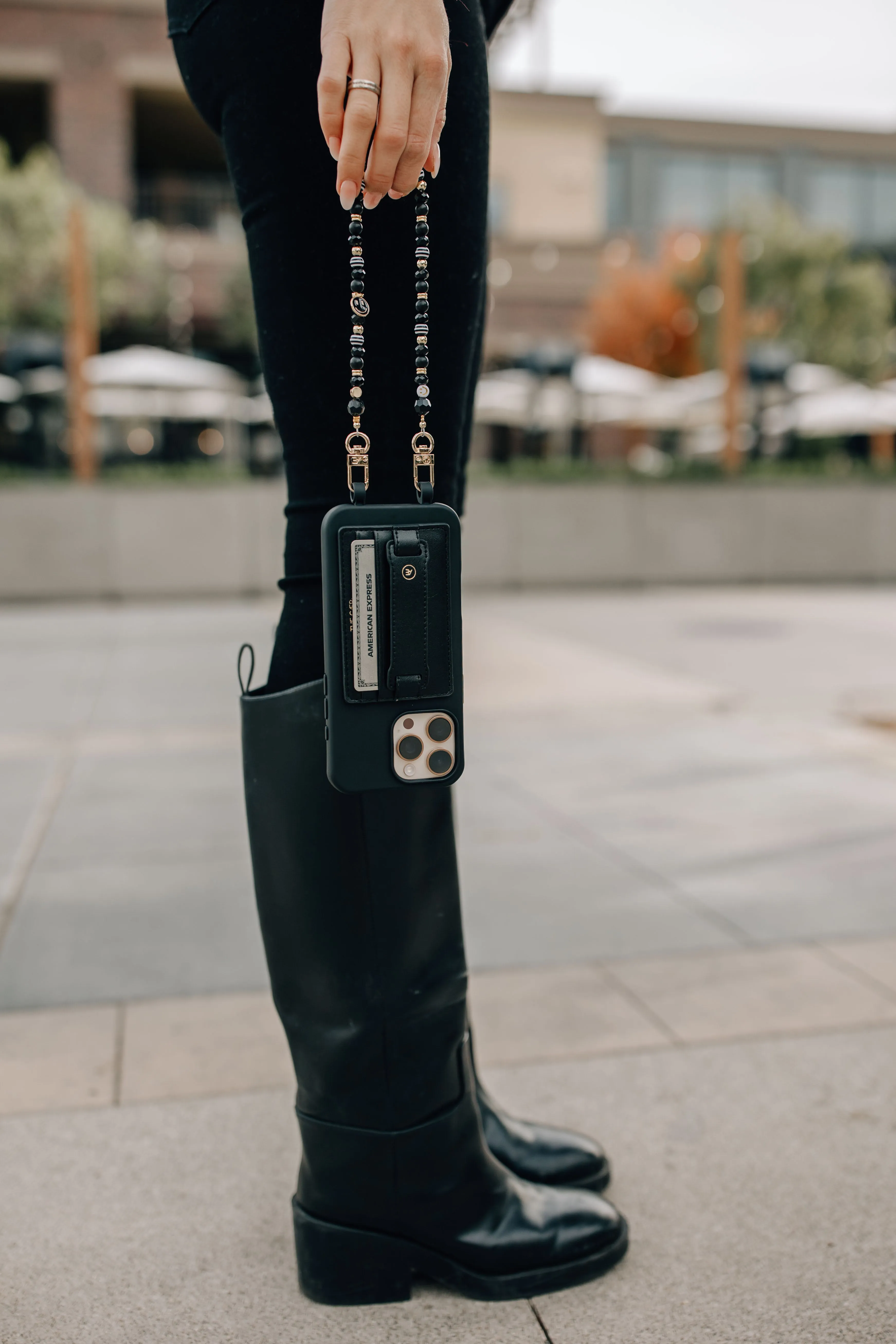 Onyx Phone Wristlet