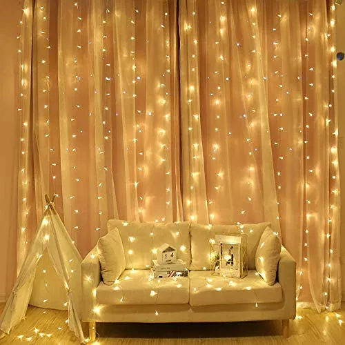 PAT 37ft Decoration LED String Lights Festival Decoration (Warm Yellow) | Indian Lights