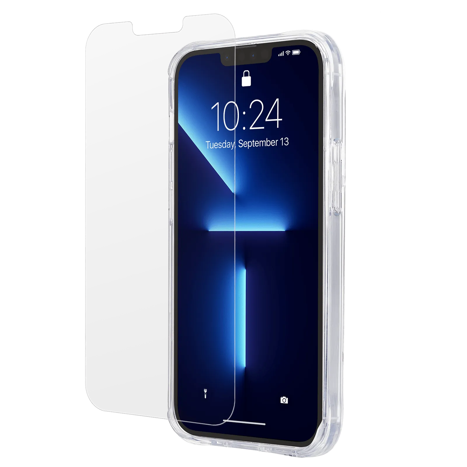 Pelican Protection Pack (Works with MagSafe) Case for iPhone 13 Pro Max Devices - Clear