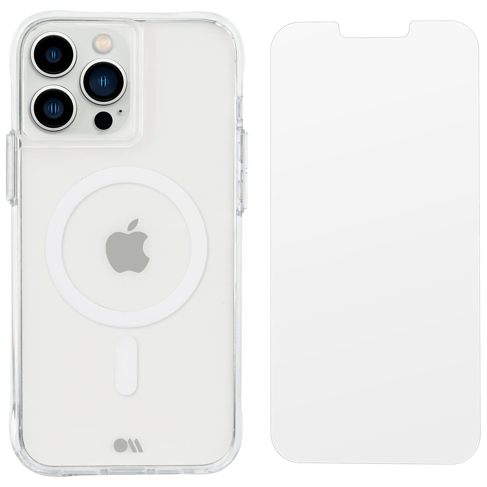 Pelican Protection Pack (Works with MagSafe) Case for iPhone 13 Pro Max Devices - Clear