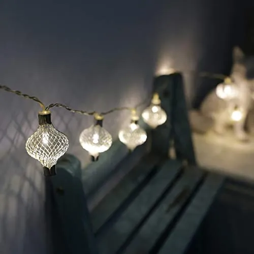 PESCA Lantern LED String Decorative Lights 3 Meter 16 LED Diwali - Christmas Decorations Home Bedroom Garden Festival Lighting
