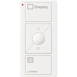 Pico Wireless Control 3-button with Raise/Lower, for Shades (Icon   Drapery Text)
