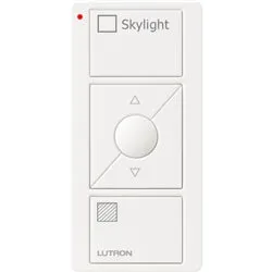 Pico Wireless Control 3-button with Raise/Lower, for Shades (Icon   Skylight Text)