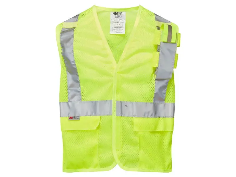 Portwest® Mesh Yard Refelctive Trim Vest - X Back - Yellow - I1715