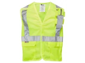 Portwest® Mesh Yard Refelctive Trim Vest - X Back - Yellow - I1715