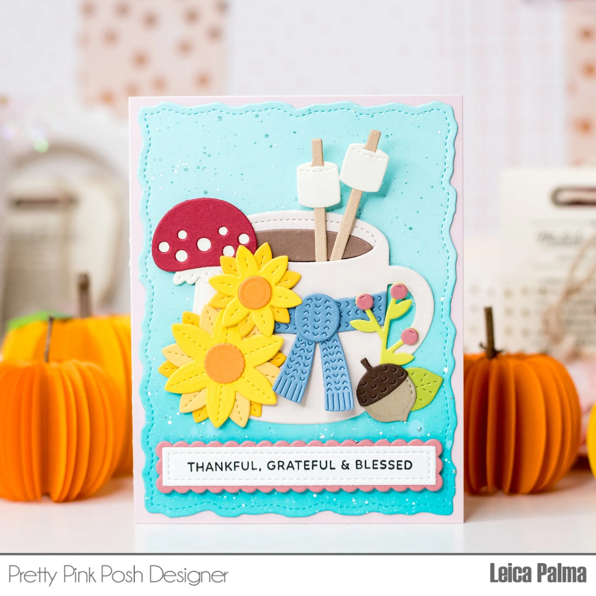 PRETTY PINK POSH:  Sentiment Strips | Fall | Stamp