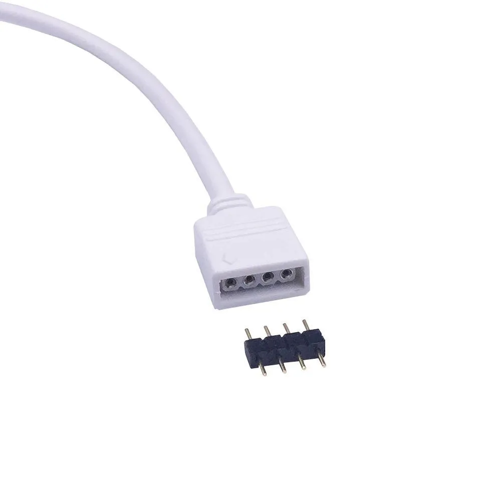 RGB LED Extension Cable with 4-Pin Connectors