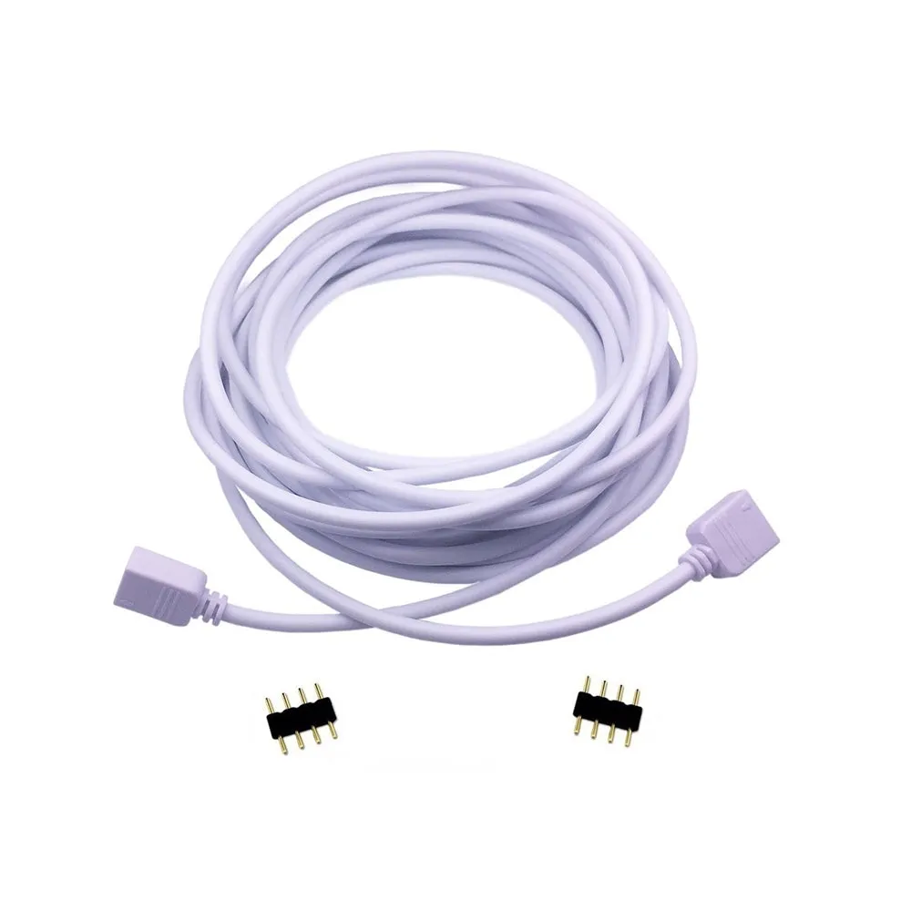 RGB LED Extension Cable with 4-Pin Connectors
