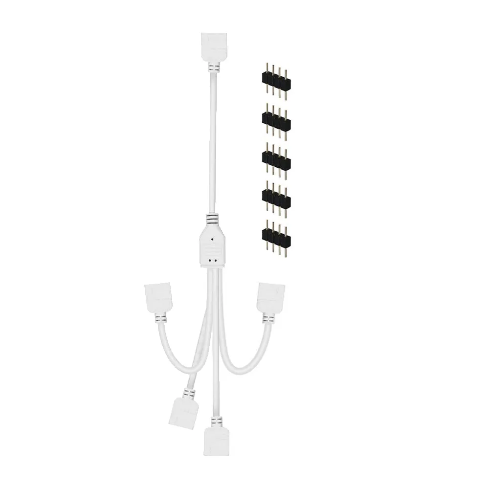 RGB LED Splitter Cables with 4-Pin Connectors