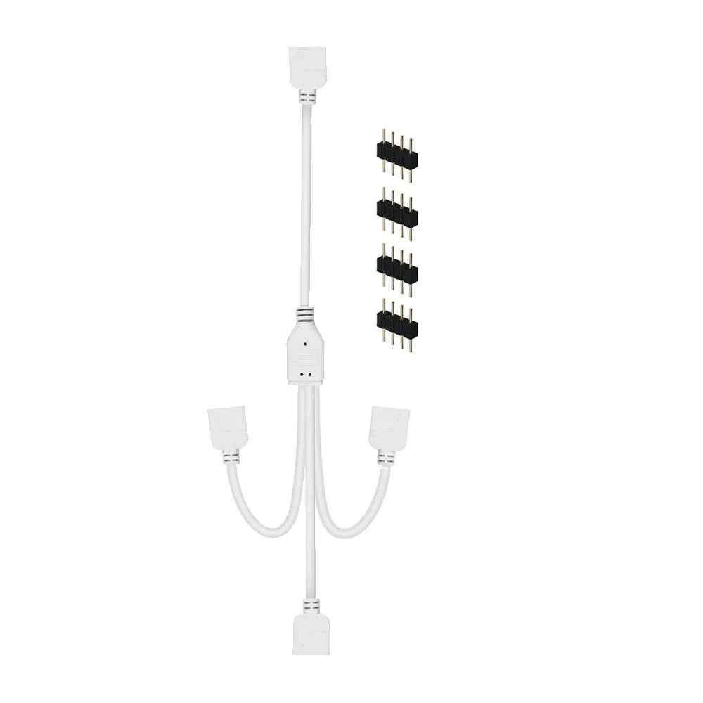 RGB LED Splitter Cables with 4-Pin Connectors