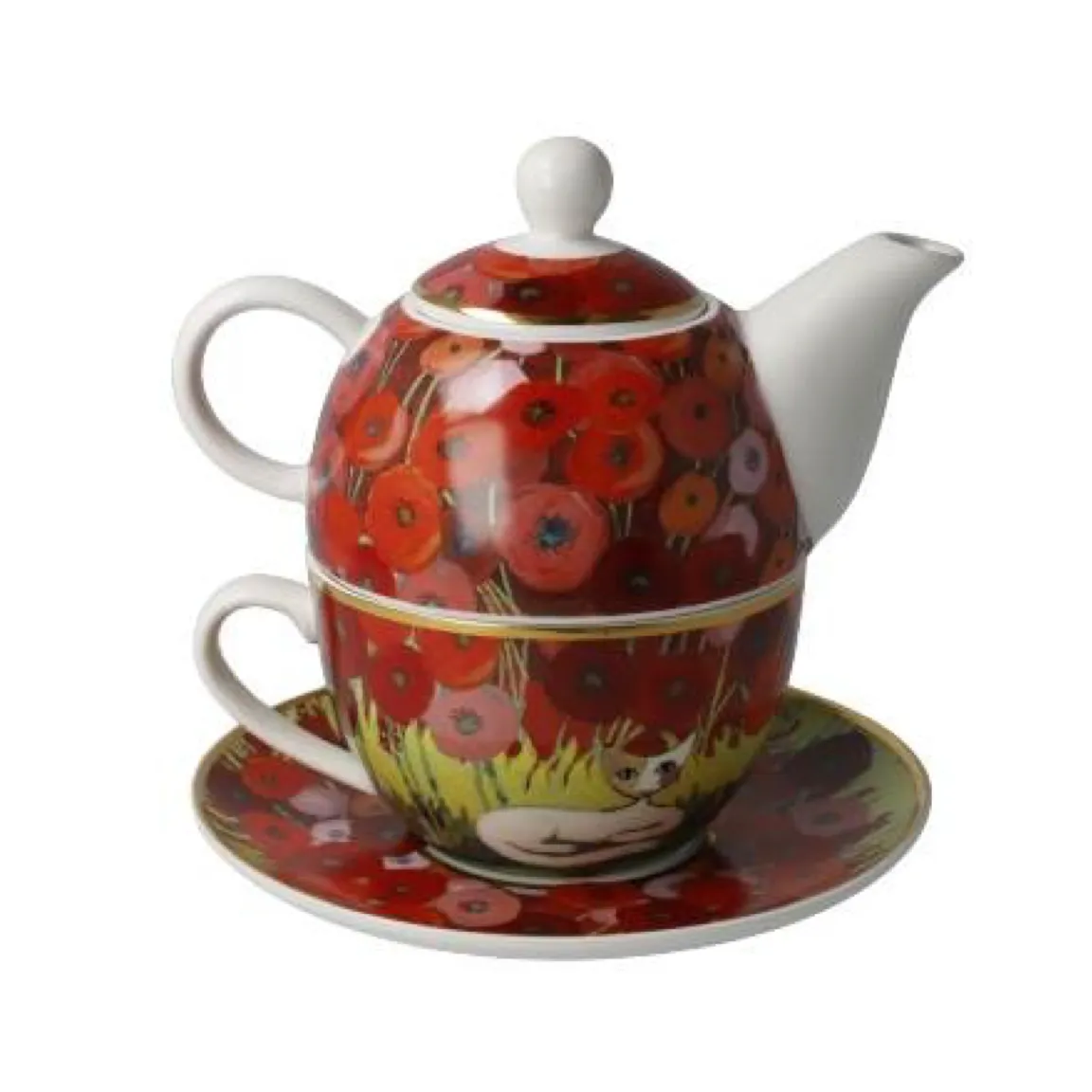 Rosina Wachtmeister Tea for One Innamorati Tra I Papaveri