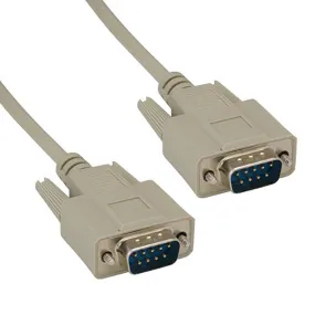 RS-232 DB9 Serial Cable Male to Male