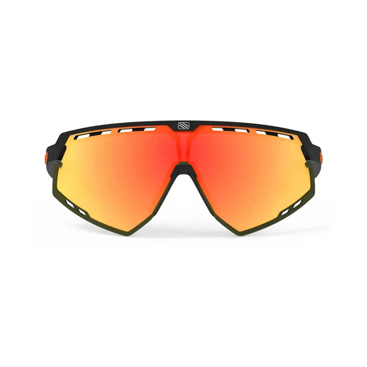 Rudy Project Defender Glasses Matte Black - Olive Multilaser Orange
