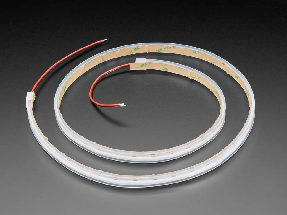 Side-Light Flexible White LED Strip - 480 LEDs per meter - 1m