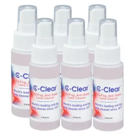 Six 2 oz Spray Bottles