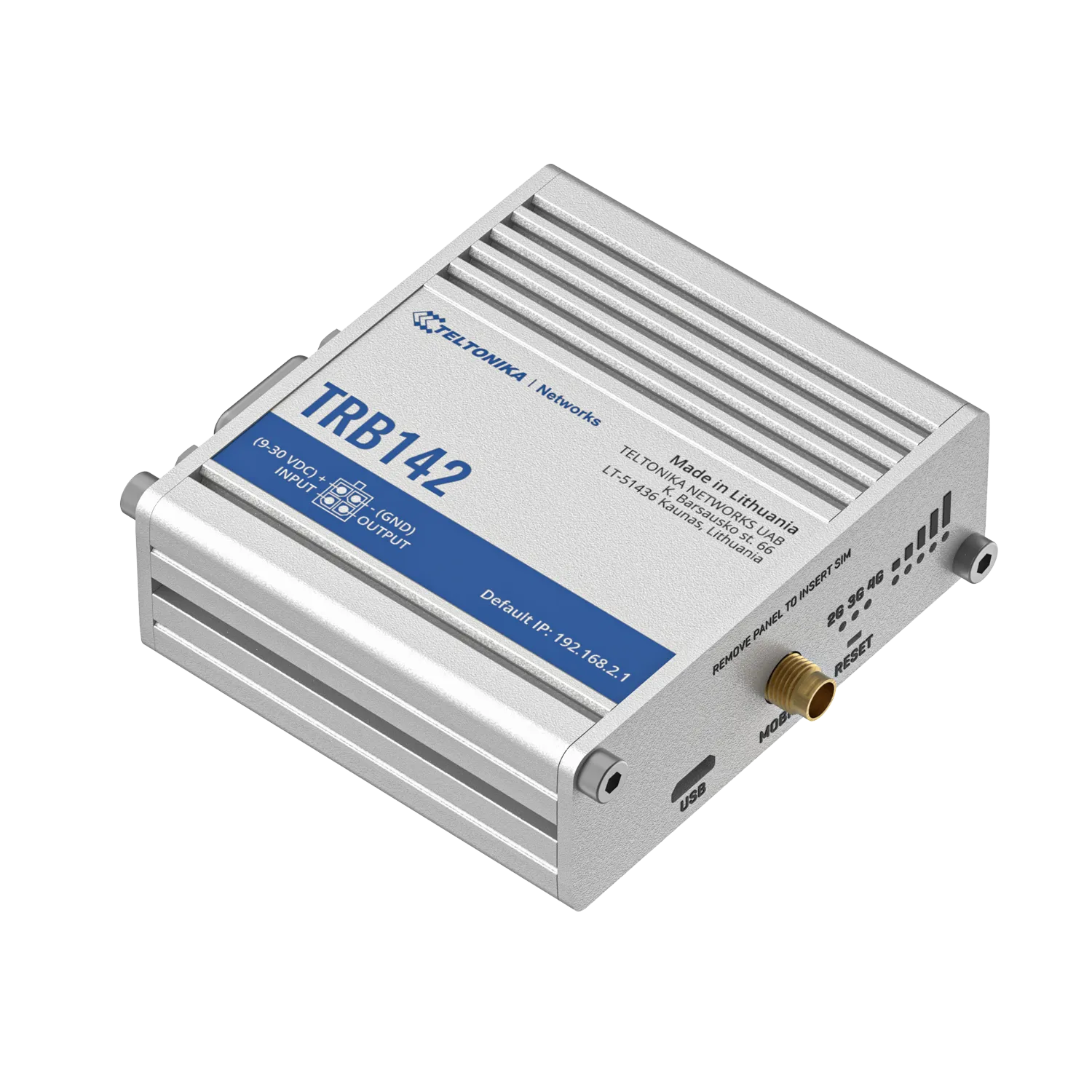 Teltonika TRB142 Industrial Rugged LTE RS232 Gateway
