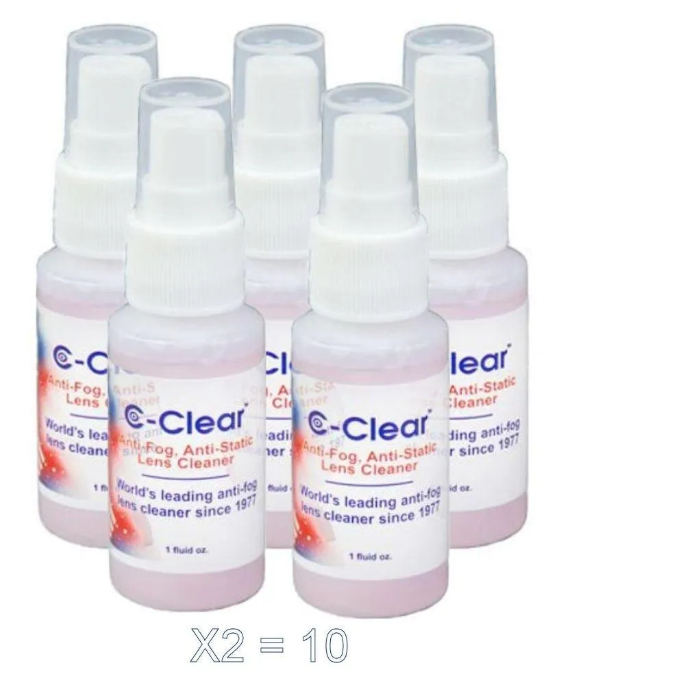 Ten 1 oz Spray Bottles