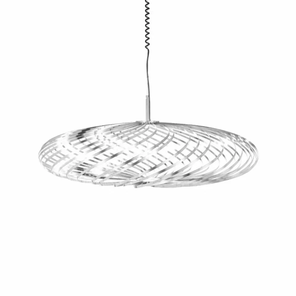 tom dixon | spring pendant light | silver medium - DC