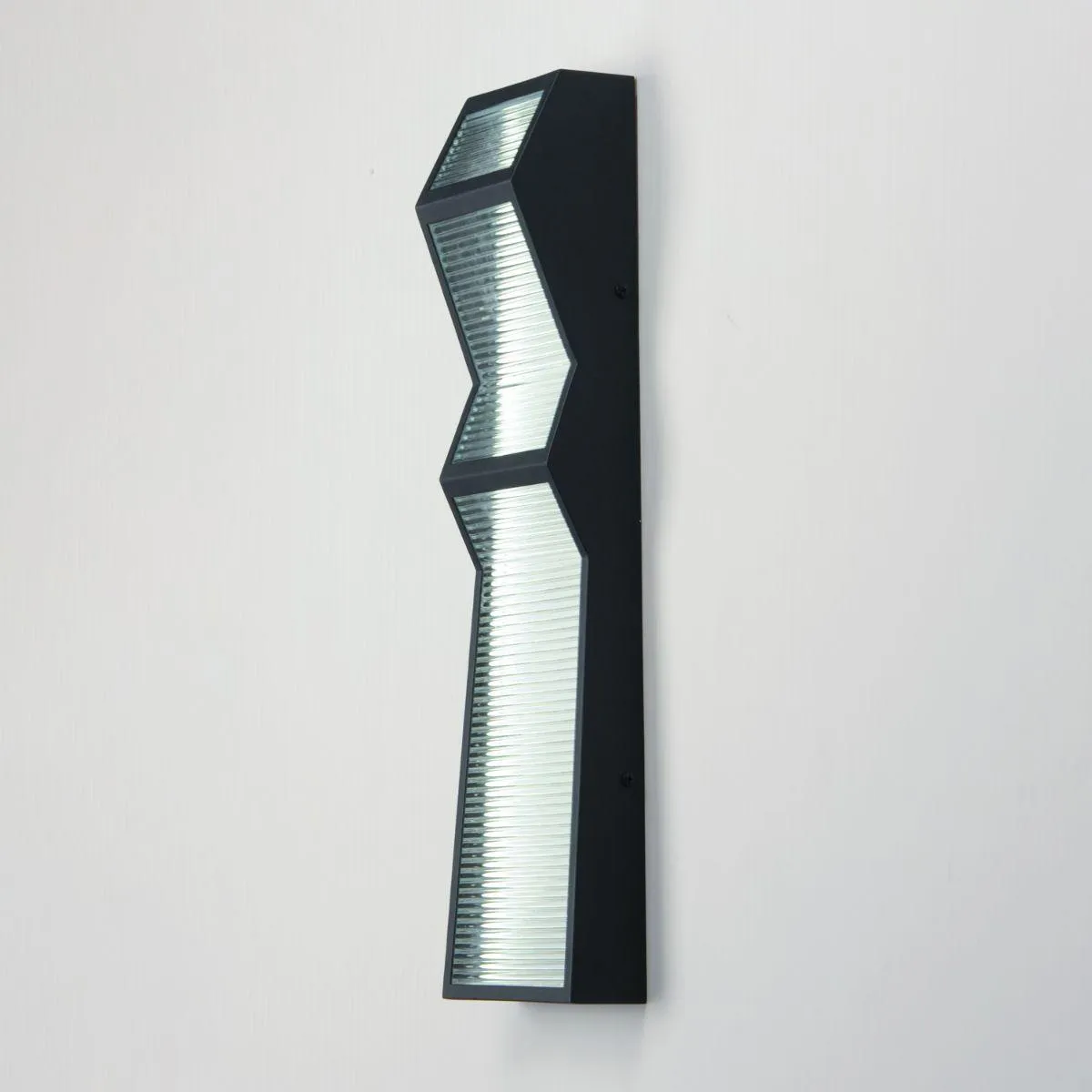 Totem 20 in. LED Outdoor Wall Sconce 3000K Black Finish