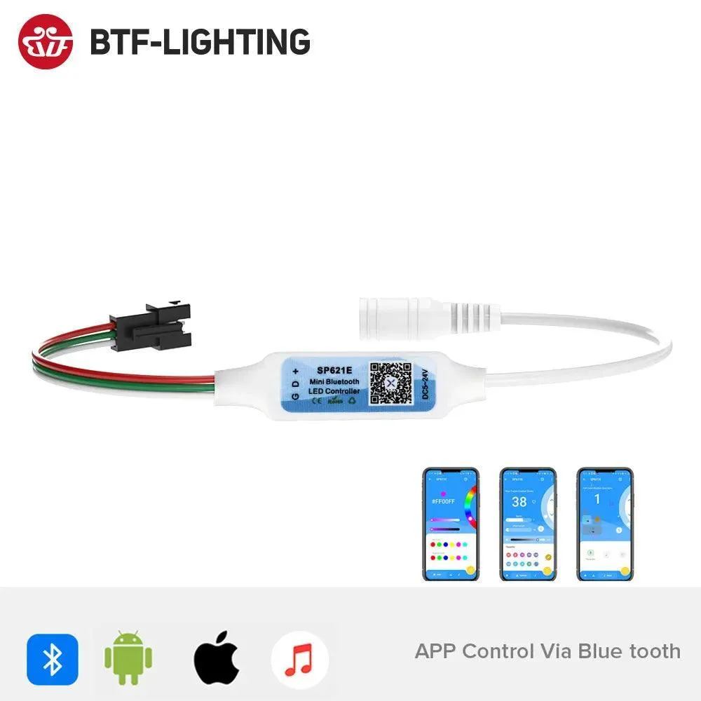 Ultimate LED Bluetooth Music Controller: Effortless Customization & Wide Compatibility