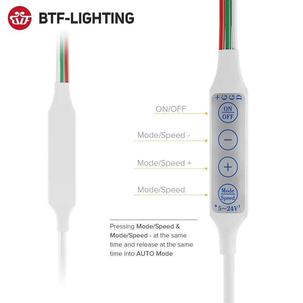 Ultimate LED Bluetooth Music Controller: Effortless Customization & Wide Compatibility