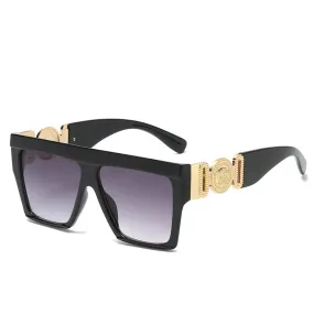 Vegas Vibes Square Plastic Frame Sunglasses
