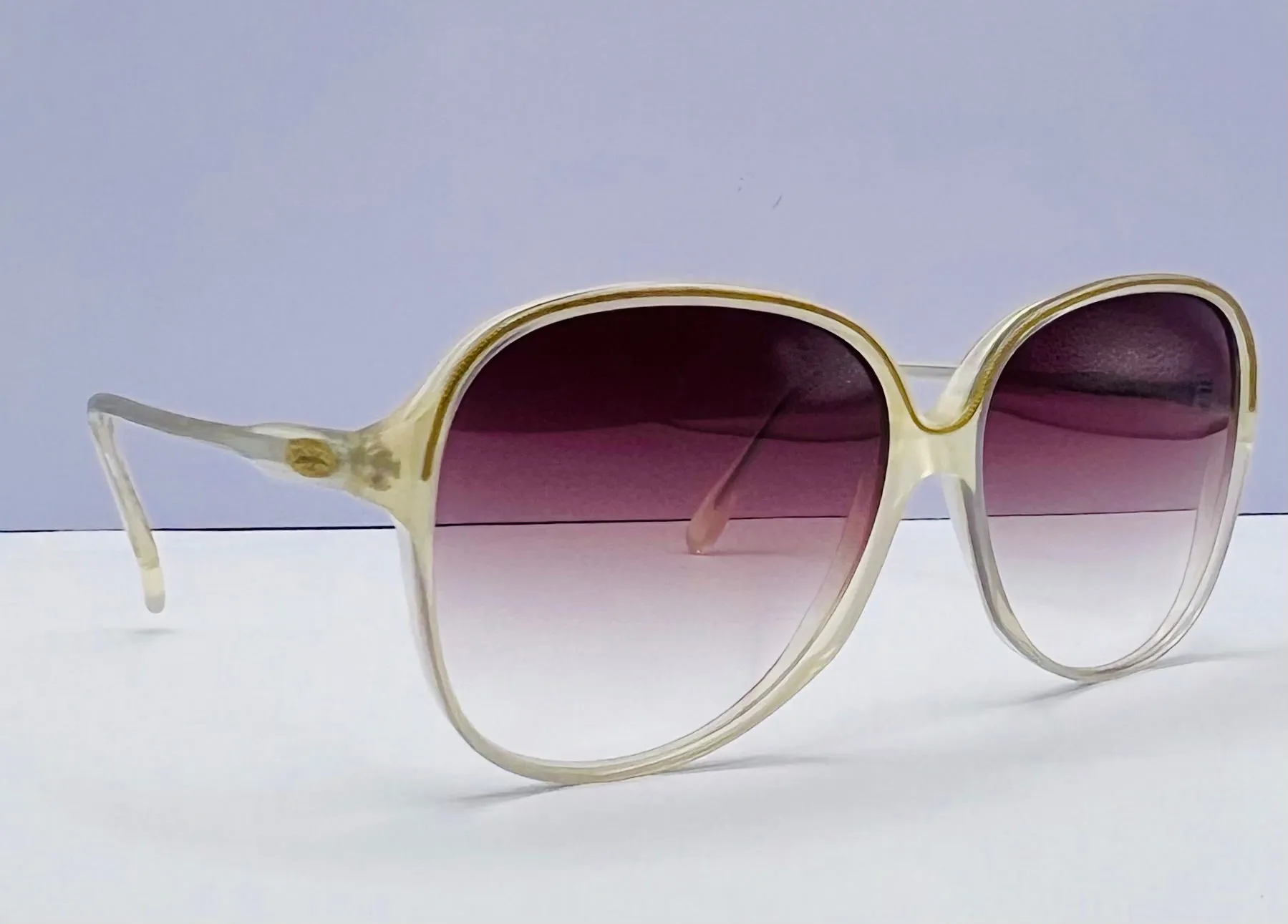 VINTAGE IMAGE Frame RENEWED Into Sunglasses-w/NEW CUSTOM “Berkos Designs” Lenses