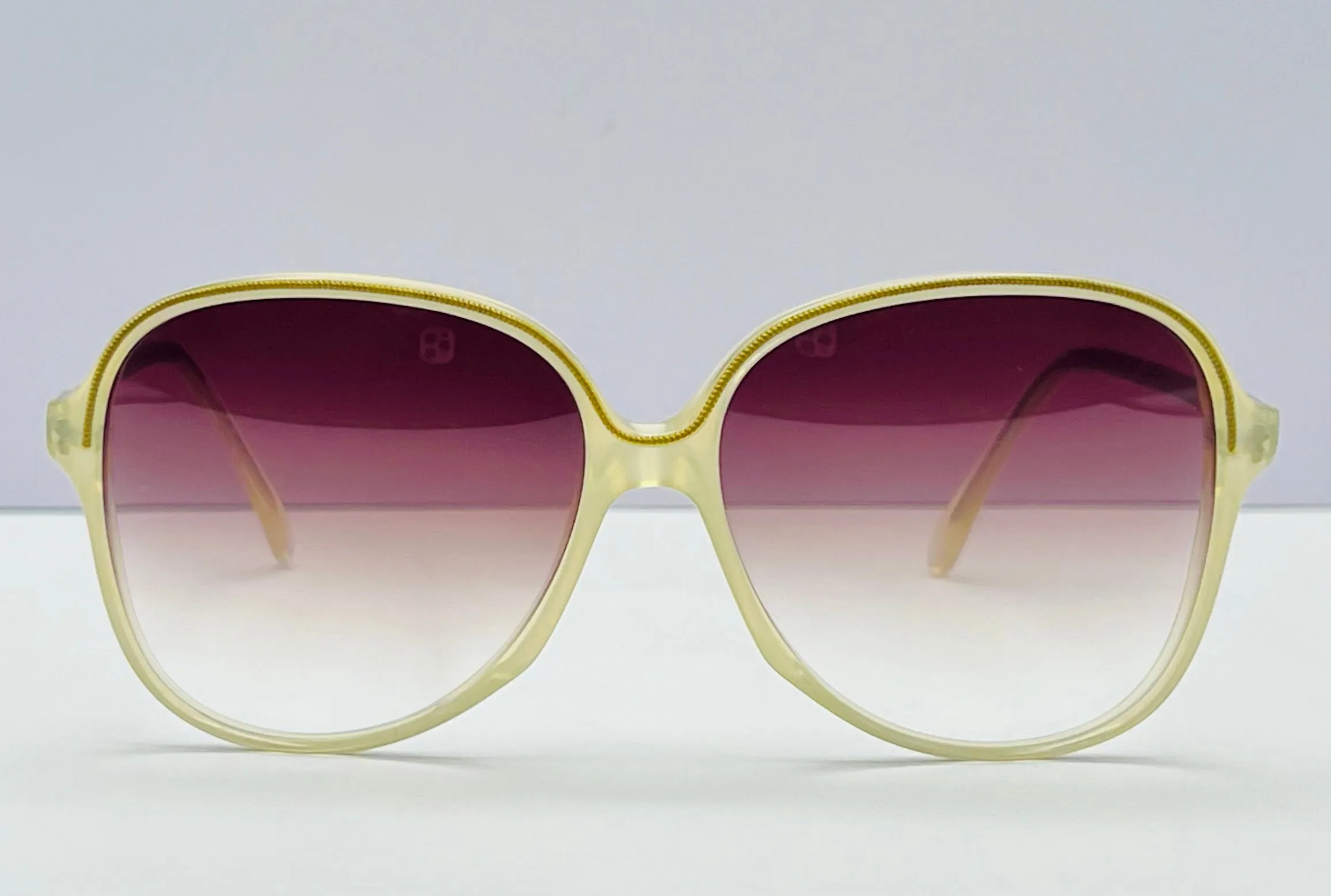 VINTAGE IMAGE Frame RENEWED Into Sunglasses-w/NEW CUSTOM “Berkos Designs” Lenses