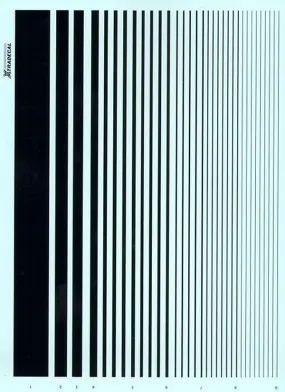 Xtradecal XPS1 Parallel Stripes Black Decals Multi Scale