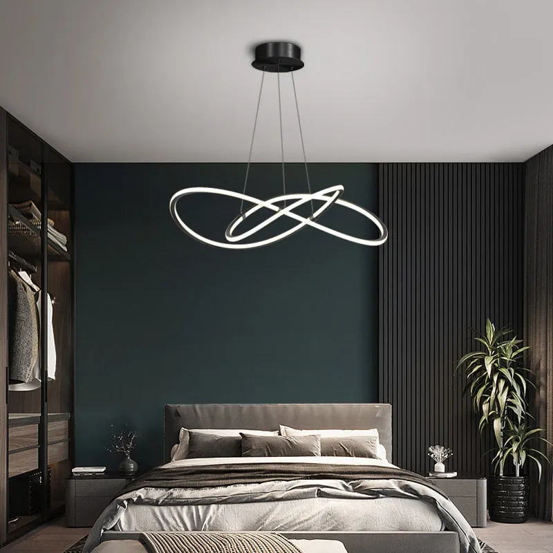 YLK Creative design brief style gold hanging light fixture home decor